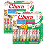 INABA Churu kassidele - segamaitse mereandidega 40x14g