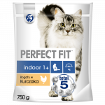 PERFECT FIT (Indoor 1+) 750g kanarikas kuivtoit siseruumides elavatele kassidele