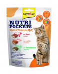 GIMCAT NUTRI POCKETS linnased ja vitamiinid 150g