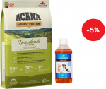 Acana Regionals Grasslands Dog 11,4kg + LAB V l&otilde;he&otilde;li koertele ja kassidele 500ml