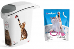 CURVER PetLife konteiner allapanu v&otilde;i toidu jaoks 10 kg/27 l 23,2x49,7x50,3