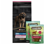Purina Pro Plan Large Adult Robust Optiderma, l&otilde;he ja riis 14 kg + Adventuros Nuggets 2x90 g TASUTA