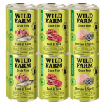 WILD FARM Premium Grain Free Mix, 12 x 400 g &ndash; teraviljavaba kassitoit