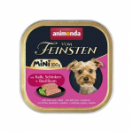 ANIMONDA Vom Feinsten mini adult vasikaliha/sink/basiilik 100 g