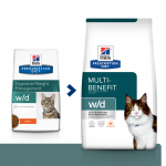 HILL'S PD Prescription Diet Feline w/d kanaga 1,5kg