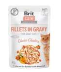 BRIT CARE Cat Pouches Fillet in Gravy Choice Chicken 85g