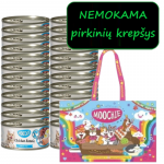 MOOCHIE KANA ROOG LUUPULJES 24x156 g + TASUTA ostukott