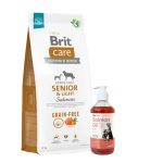 BRIT CARE Graanivaba Senior & Light l&otilde;he 12 kg + LAB V l&otilde;he&otilde;li koertele ja kassidele 500 ml