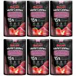 Super Benek World Cuisines T&auml;istoit t&auml;iskasvanud kassidele. Baieri stiilis roog pardiga tomatikastmes 100g