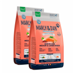 Marly & Dan Senior Dog keskmise ja suure t&otilde;ugu koertele v&auml;rske l&otilde;hega terviklik ja h&uuml;poallergeeniline 2x3 kg kuivtoit