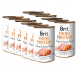 BRIT MONO PROTEIN KALKUN ja bataat 12x400g