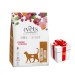 4Vets Natural Weight Reduction kuivtoit &uuml;lekaalulistele ja rasvunud kassidele 1 kg + &uuml;llatus teie kassile