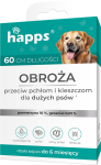 HAPPS &ndash; kirpude ja puukide vastane kaelarihm suurtele koertele, 60 cm