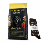FITMIN For Life Mini Adult 12kg + Fitmin sokid