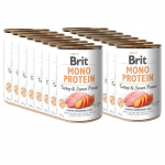 BRIT MONO PROTEIN KALKUN ja bataat 18x400g