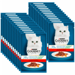 Purina Gourmet Perle kassitoit minifilee kastmes veiseliha ja porgandiga 26x85 g