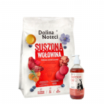 DOLINA NOTECI Premium Beef - kuivtoit koertele 3 kg + LAB V L&otilde;he&otilde;li koertele ja kassidele 500 ml