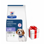 HILL'S PD Prescription Diet Canine z/d Toiduainete &uuml;litundlikkus Madal rasvasisaldus 3 kg