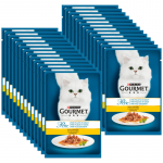 Purina Gourmet Perle kassitoit minifilee kana kastmes 26x85 g