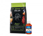 FITMIN For Life Adult All Breeds 12 kg + LAB V L&otilde;he&otilde;li koertele ja kassidele 250 ml