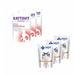 Kattovit Niere/Renal part 3x85g kotikest + ENZO VET veiseliha želeed kassidele 3x100g