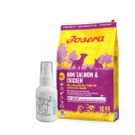 JOSERA Mini l&otilde;he ja kana 10 kg + OVER ZOO Animal Dent 50 ml