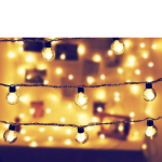 20 LED-iga p&auml;ikesepaneeliga aia girland