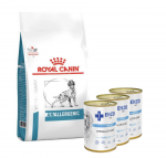 ROYAL CANIN Anallergenic AN18 8kg + 3x ENZO VET h&uuml;poallergeenne dieet kalkuniga koertele 400g