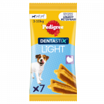 Pedigree Dentastix Light Dental Chews V&auml;ikeste t&otilde;ugude koerte maiuspalad 7 tk - 58g