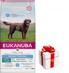 EUKANUBA T&auml;iskasvanud suurte t&otilde;ugude kaalukontrolli kana 15 kg + KINGITUS TEIE KOERALE