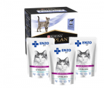 PURINA PVD FortiFlora Cat 30 kotikest + 3x ENZO VET Steriliseeritud vasikaliha kastmes 100g