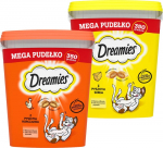 DREAMIES Mega Box 2x350g &ndash; t&auml;iendav toit t&auml;iskasvanud kassidele, maitsva kana / maitsva juustuga