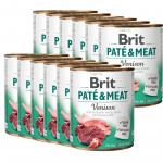 BRIT PATE & LIHA HIRVELIHA 12x800g