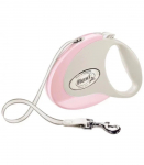 FLEXI Automaatne rihm Style M 5 m v&auml;rvi roosa
