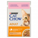 PURINA Cat Chow t&auml;iskasvanud kassitoit l&otilde;he ja roheliste ubadega želees 85g