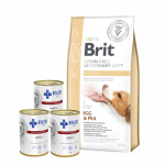 Brit gf veterinaar dieedid koerale Hepatic 12 kg + ENZO VET Hepatic koerte maksahaiguste raviks 3x400 g