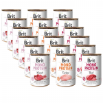 BRIT MONO PROTEIN segatud maitsed 18x400g
