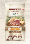 BIOFEED Kuchnia Polska Adult V&auml;rske part ja kalkun 1 kg &ndash; Super Premium poolniiske toit t&auml;iskasvanud koertele k&otilde;ikidest t&otilde;ugudest