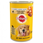 PEDIGREE Adult purk 400g - m&auml;rja koeratoit kana ja k&ouml;&ouml;giviljadega želees