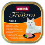 ANIMONDA Vom Feinsten t&auml;iskasvanud kassidele, maitse: linnuliha ja vasikaliha, 100 g
