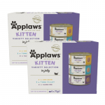 APPLAWS Cat Multipack erinevate maitsetega geel kassipoegadele 12x70g purk