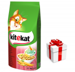 KITEKAT 12 kg - kuivtoit kassidele veiseliha ja k&ouml;&ouml;giviljadega