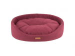 AMIPLAY- Ovaalne voodi Montana maroon- S