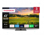 TV Set THOMSON 43" 4K/Smart QLED 3840x2160 Bluetooth Google TV 43QG5C14