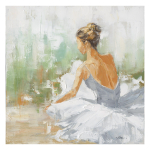 &Otilde;limaal 80x80cm, tantsija valges