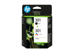 HP 301 Ink Cartridge Combo 2-Pack