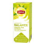 Roheline tee LIPTON Green Citrus 25tk foolium&uuml;mbrikus