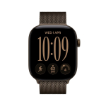 Apple Watch 12, 46 mm, GPS+5G, alumiinium, Milanese Loop, M/L, pronks / pronks - Nutikell