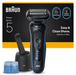Braun Series 5, Wet & Dry, must/sinine - Pardel