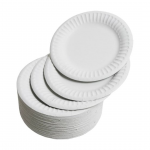 Papptaldrik 15cm valge 100tk pakis